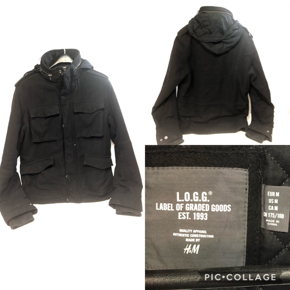 H&M Utility Jacket Men’s Medium - Picture 8 of 8